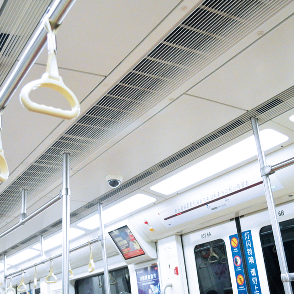 Perfis de trânsito ferroviário de alumínio