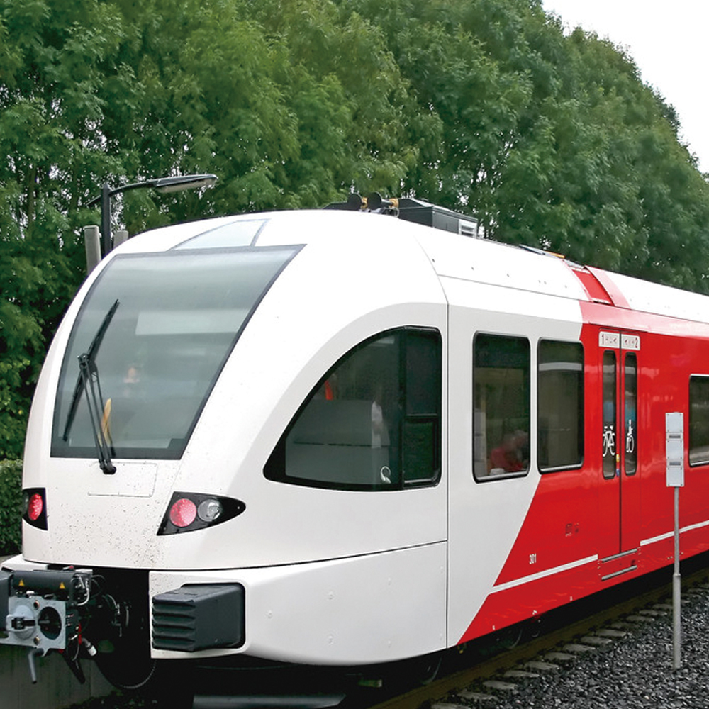 Perfis de trânsito ferroviário de alumínio